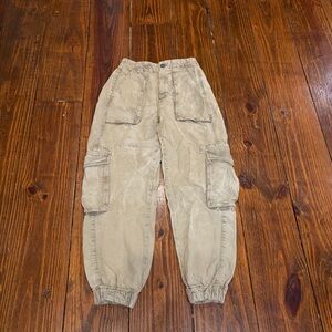 All Saints Khaki Cargo Joggers